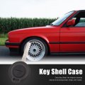 Uxcell Car Replacement Key Fob Remote Control Shell Case For Mitsubishi Colt Warrior Carisma Spacestar 4 Button Black