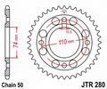 Jt Sprockets Jtr280 33 33t Steel Rear Sprocket 