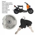 Duokon Gas Fuel Tank Cap Lock Keys For Scooter Gy6 4a Stroke 139qmb Fit Taotao