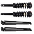 Ocpty Front Complete Struts Spring Assembly Rear Shock Absorbers Fits 2010 2011 Ford Fusion For Mercury Milan Quick 272596