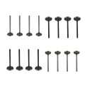 16pcs Intake Air-out Engine Valves Replacement For Gm 2 0 4 Ecotec Dohc 12615936 12622329 