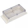 Uxcell 158x90x46mm 6 22x3 54x1 81inch Wateproof Electronic Abs Plastic Diy Junction Project Box Enclosure Case Outdoor Indoor