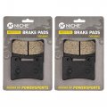 Niche Brake Pad Set For Yamaha Yzf600r Fzr1000 Fzr600r Vmax 1200 3gm-w0045-03-00 Front Organic 2 Pack