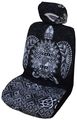 Side Airbag Optional Sea Turtle Separate Headrests Car Seat Covers Set Of 2 