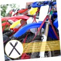 Uonlytech 8pcs Motorcycle Hook Strap Safe Band Cargo Lashings Flexible Tie Down Strap Hauling Belt Ratchet Straps Baggage Belts