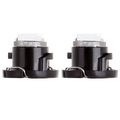 6 Pack White T4 7 Neo Wedge Led Bulbs 5050 Smd Chip Interior Lights For Instrument Panel Dash Gauges A C Climate Control And 