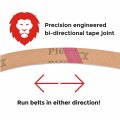 Red Label Abrasives 1 2 X 18 Inch 36 Grit Zirconia File Sanding Belts 10 Pack