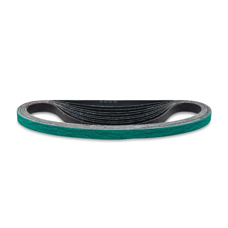 Red Label Abrasives 1 2 X 18 Inch 36 Grit Zirconia File Sanding Belts 10 Pack