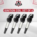 Ignition Coil Pack Set Of 4 Compatible With Mini 1 6l 2007-2013 Cooper 2011-2016 Countryman And 2013-2016 Paceman Replaces
