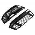 G-plus Fog Light Grill Bezel Cover Compatible With Audi A4 B9 S-line 2016 2017 2018 Only Fits S4 2016-2018 Not Fit Models