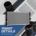 Dpi 13591 Factory Style 1-row Cooling Radiator Compatible With Lexus Ux250h Toyota Prius Prime 16-20 Aluminum Core