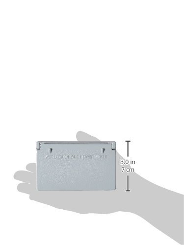 Morris 37020 Horizontal Gfci Decorator 1-gang Weatherproof Cover