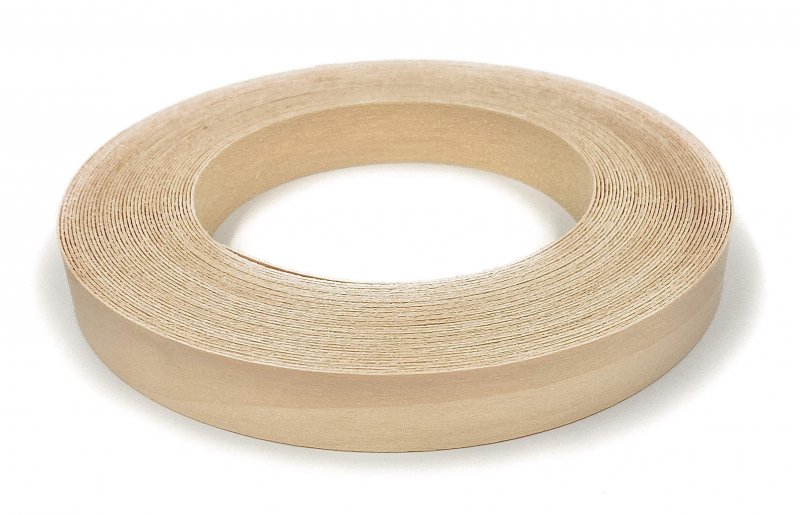 Edge Supply Birch 3 4 X 25 Roll Wood Veneer Banding Preglued Iron On With Hot Melt Adhesive Flexible Tape Sanded To Perfection