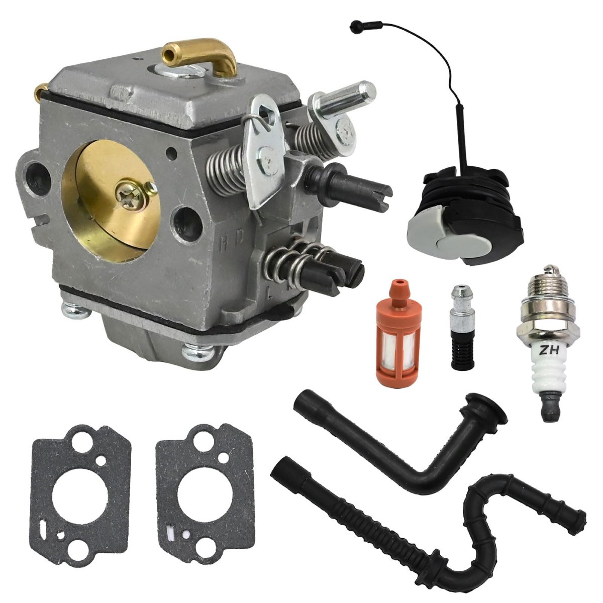 Secosautoparts Carburetor Kit 1128-120-0623 Compatible With Stihl Ms290 Ms310 Ms390 039 Chainsaw Replaces 1128 120 0621 Gaskets