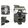 Secosautoparts Carburetor Kit 1128-120-0623 Compatible With Stihl Ms290 Ms310 Ms390 039 Chainsaw Replaces 1128 120 0621 Gaskets