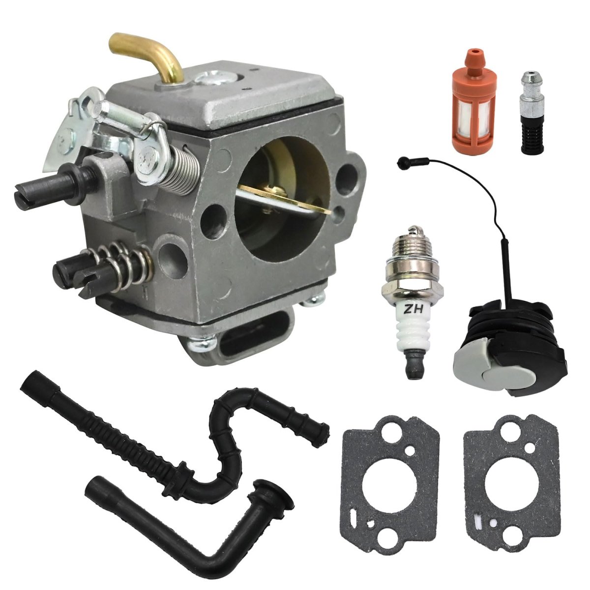 Secosautoparts Carburetor Kit 1128-120-0623 Compatible With Stihl Ms290 Ms310 Ms390 039 Chainsaw Replaces 1128 120 0621 Gaskets