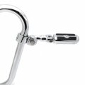 Httmt Mt216-077- Chrome Short Angled Adjustable Peg Mounting Kit With Skull Zombie Foot For Goldwing Shadow Valkyrie Triumph