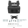 Winch Mount For 2009-2024 Scrambler 850 1000 Sportsman Etx 400 450 500 550 570 800 Xp 1000 6x6 Black Atv