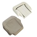 Front Driver Side Bottom Leather Perforated Replacement Tan 152 Seat Cover And Foam Cushion For Cadillac Escalade Ext 1999 2000 