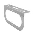 Grand General 81382 Stainless Steel L-shaped Mounting Bracket With 1-oval Hole For Standard Oval Light 