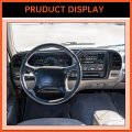 Dashboard Radio Panel For 1995-1999 Chevy Chevrolet Gmc C1500 C2500 C3500 K1500 K2500 K3500 Tahoe Suburban Blazer Yukon Plastic