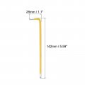 Uxcell 4mm Ball End Hex Key Wrench L Shaped Long Arm S2 Steel Repairing Tool