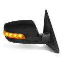Side Door Power Mirror For Sorento 2014 2015 Passenger Right Memory Heated Glass Turn Signal Blind Spot Paint To Match Black