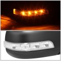 Side Door Power Mirror For Sorento 2014 2015 Passenger Right Memory Heated Glass Turn Signal Blind Spot Paint To Match Black