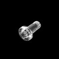 Uxcell M3x6mm Plastic Phillips Bolts 50pcs Pc Pan Head Machine Screws Transparent