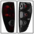 Acanii For Black Smoke 2004-2012 Chevy Colorado Gmc Canyon Tail Lights Brake Lamps 04-12 Driver Passenger Side