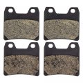 Niche Brake Pad Set For Yamaha Fz1 5lv-w0046-50-00 Rear Organic 2 Pack