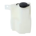 Ma3014102 Factory Style Car Coolant Reservoir Overflow Bottle Tank With Cap Compatible Mazda Protege 1995-1998 Bare White