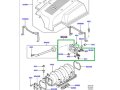 Land Rover Inlet Manifold Cover Range 03-05 New Lkr000040 Kayser