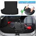 Cartist Cargo Liner Compatible With Tesla Model S 2021 2022 2023 All Weather Rear Tray Trunk Floor Mat