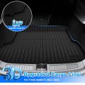 Cartist Cargo Liner Compatible With Tesla Model S 2021 2022 2023 All Weather Rear Tray Trunk Floor Mat