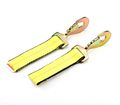 Pack Of 2 8-inch Ratchet End Attachment With Twisted Snap Hook 10 000lb Breaking Strength 