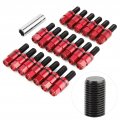 Wheel Lug Bolts Fydun 20pcs M14x1 5mm Spline Tuner Nuts Aluminium Alloy Strengthen Screw Rod For A2 A3 A4 A5 A6 A7 A8 R8 Q3 Q5