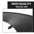 Front Left Fog Light Grill Cover For Audi Q7 2010 2015 Driver Side Au1038111 4l0807489a Black Asa Material