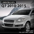 Front Left Fog Light Grill Cover For Audi Q7 2010 2015 Driver Side Au1038111 4l0807489a Black Asa Material