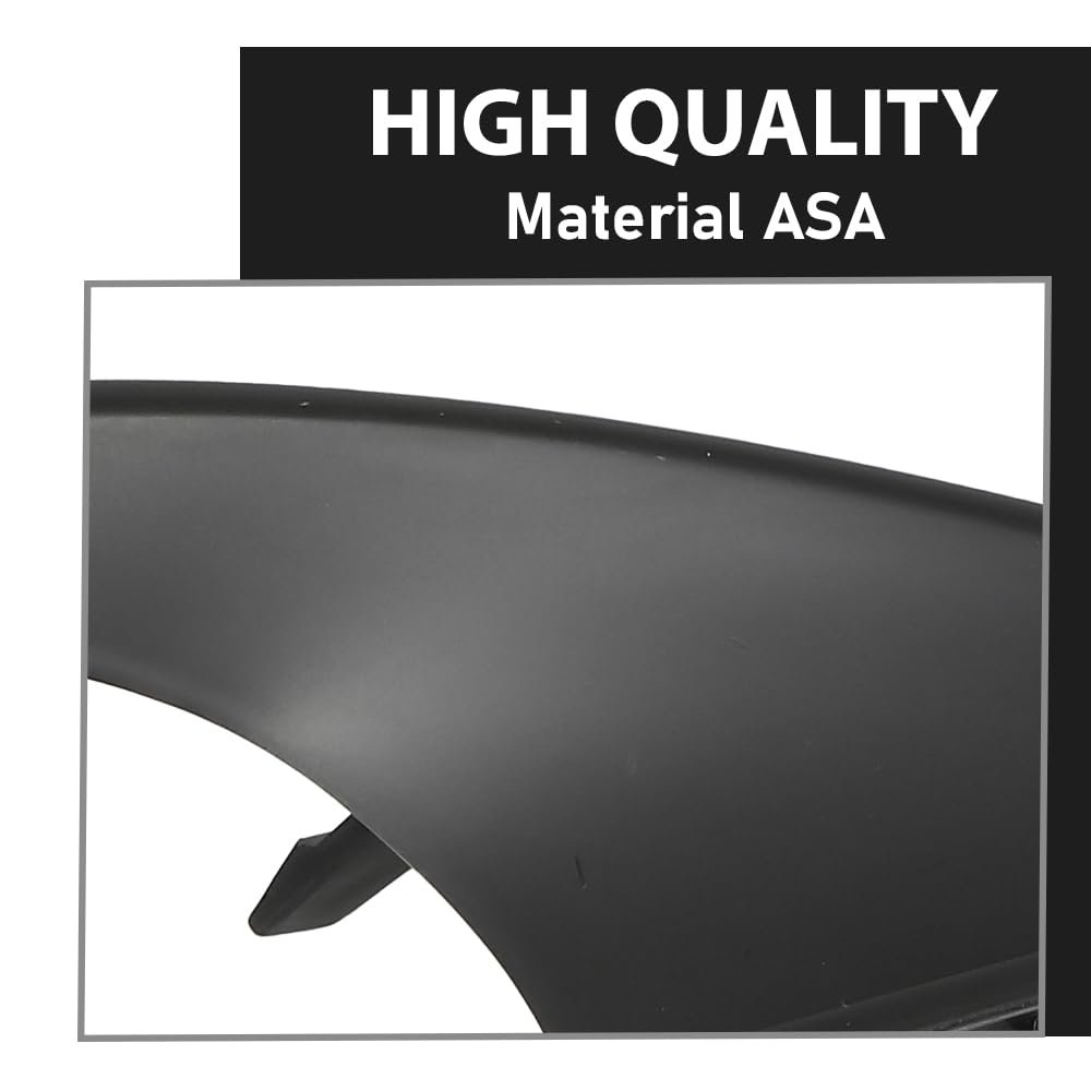 Front Left Fog Light Grill Cover For Audi Q7 2010 2015 Driver Side Au1038111 4l0807489a Black Asa Material