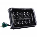 Sxma 4x6 Inch Cree Led Headlights With High Low Beam Drl For H4651 H4652 H4656 H4666 H6545 Freightliner Kenworth Peterbilt