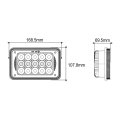 Sxma 4x6 Inch Cree Led Headlights With High Low Beam Drl For H4651 H4652 H4656 H4666 H6545 Freightliner Kenworth Peterbilt