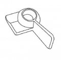 Stb Sash Lock Right Hand Chrome Single Hole 