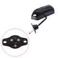 Universal Racing Rearview Wing Mirrors F1 Style Left And Right Side Pair Black Glass Exterior For Cars
