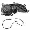 A-premium Engine Coolant Thermostat Housing Assembly With Gasket Compatible Audi A4 2005-2008 A6 2006-2009 A6 Quattro 2005-2009