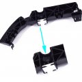 1 Pair Bumper Support Brackets Front Driver And Passenger Fits For 2008-2020 Dodge Challenger Replaces 68024343ad 68024342ad