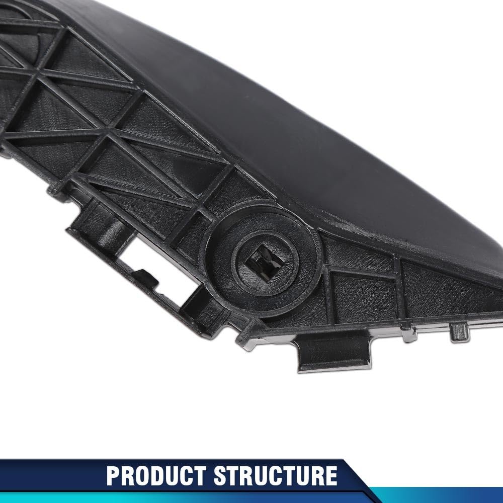 Rear Bumper Brackets Set Of 2 For Toyota Yaris Base 2007 2012 And S 2009 Left Right Side 5215552091 5215652091 To1133108