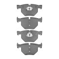 Front Brake Pads For Bmw X5 2007 To 2013 Low Metallic Electronic Pad Wear Sensor 2 29 In Inner Height 5000 Advanced Series 