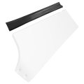 Upper Cab Fairing And Extension For 2008-2020 Freightliner Cascadia Semi Truck Top Wind Air Deflector Painted Left Driver Side