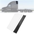 Upper Cab Fairing And Extension For 2008-2020 Freightliner Cascadia Semi Truck Top Wind Air Deflector Painted Left Driver Side